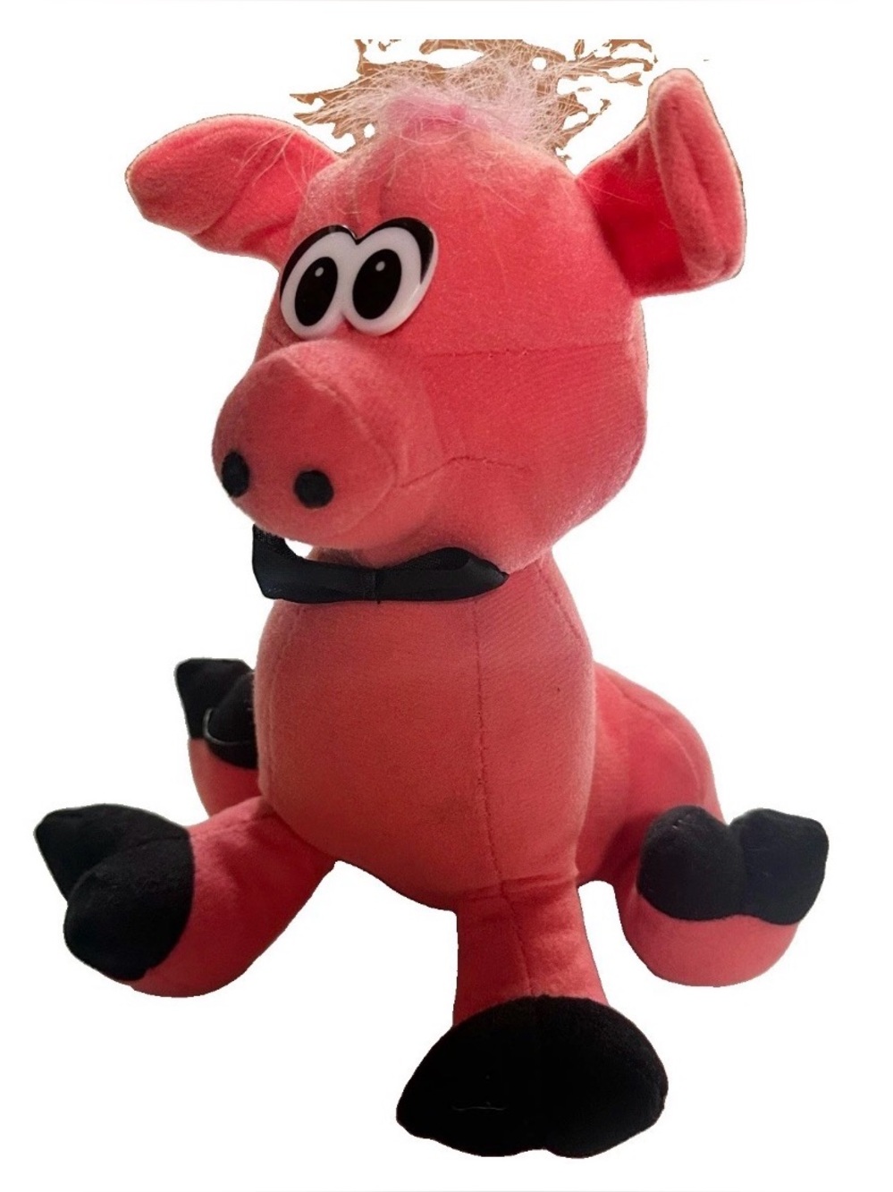 Vintage 90s Pig Plush 1993 Acme Stuffed Animal Pink